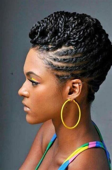 Updos for natural black hair - Editor’s tip: To lay down your baby hairs and make your natural black hair looks on-point, you’ll need some hair gel. The VO5 Wet Look Styling Gel is a great one to try if you’re after a gel that has long-lasting hold with a chic, wet-look finish. This natural hair updo is destined for your mane. 16. Croissant bun. We love French girl ...